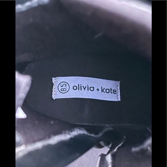 Olivia & Kate Moto Ankle Boots NWOT 8.5 - Picture 8 of 9